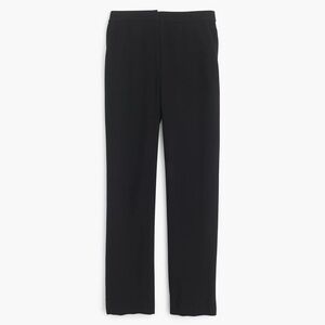 J. Crew Black 365 Easy Pull On Crepe Drapey Trousers Pants 16